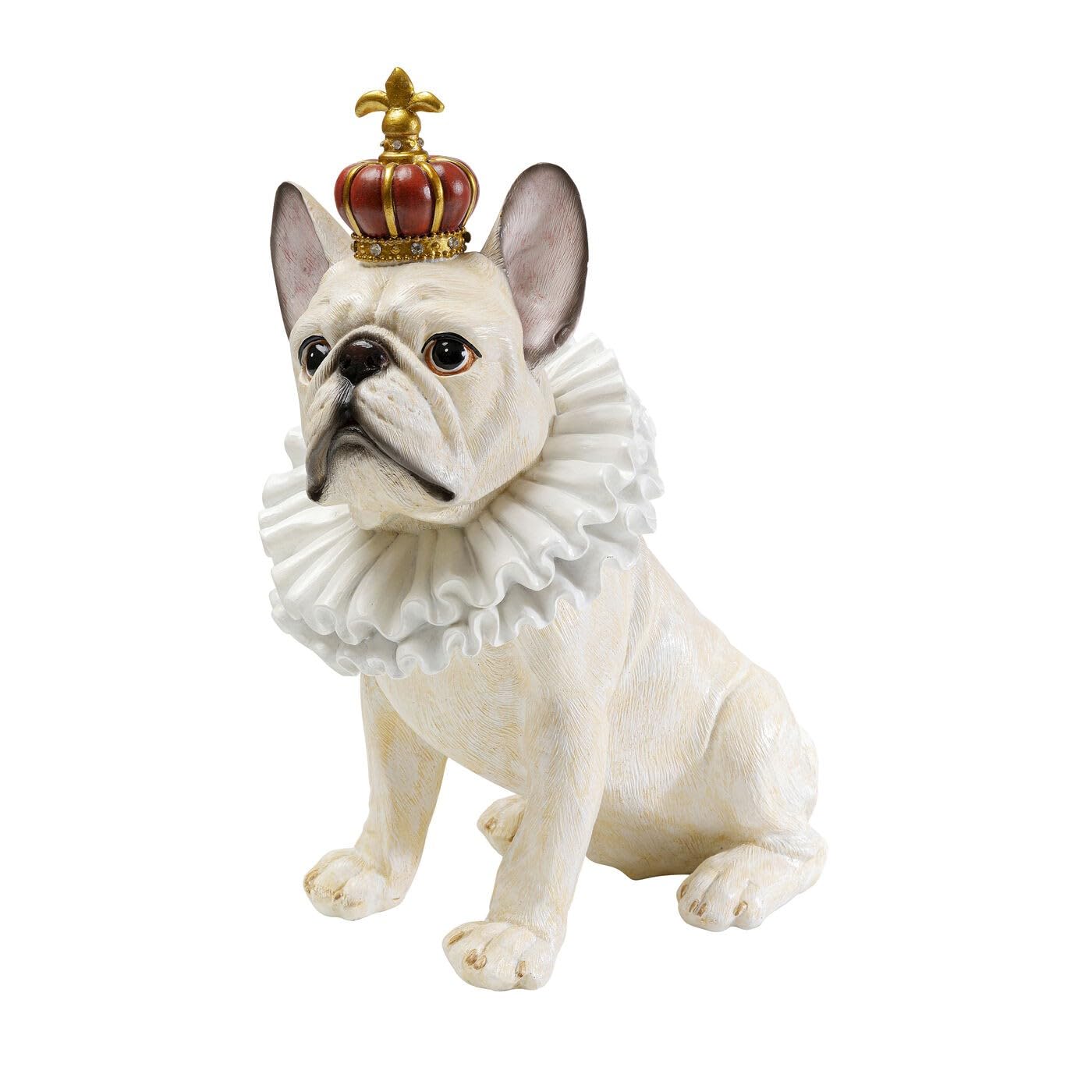 kare-design-king-dog-deko-figur-braun-polyresin-29-cm-handbemalt image 6