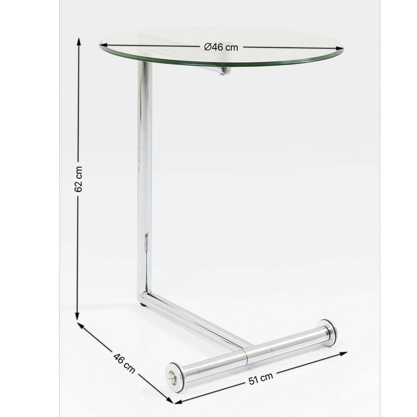 kare-design-beistelltisch-easy-living-schwarz-rund-metall-glas-63x46x46-cm image 3
