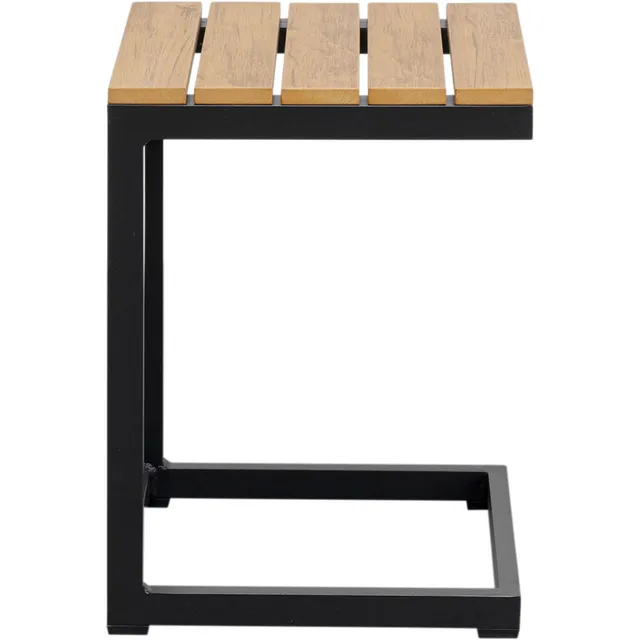 kare-design-tisch-happy-day-braun-schwarz-50x35x32-cm image 1