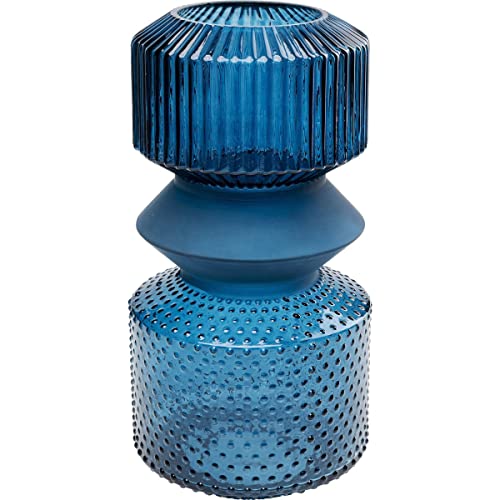 kare-design-vase-marvelous-duo-blau-36-cm-glas-unikat image 2