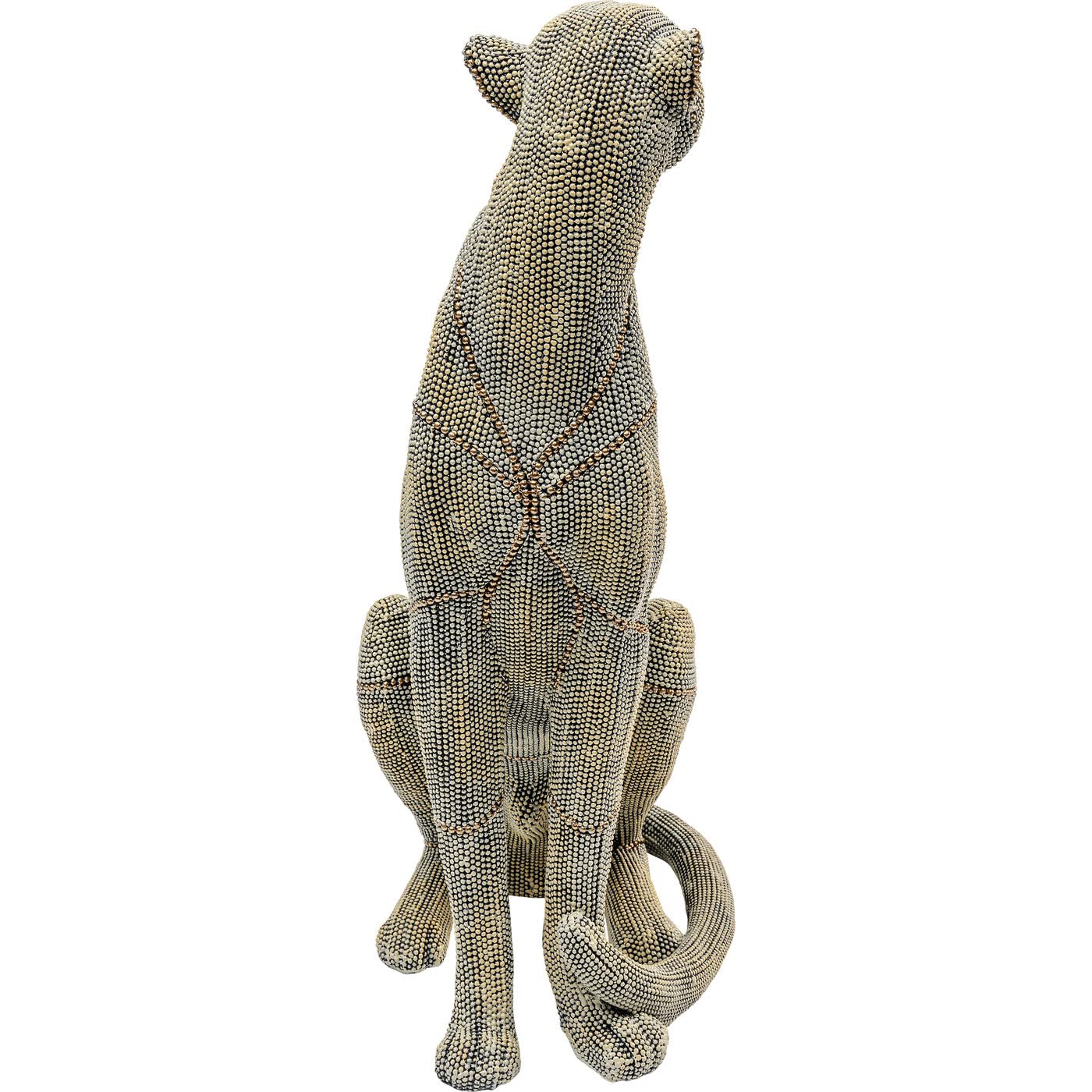 kare-design-deko-figur-sitting-leopard-gold-grau-42x26x17cm-leopard-aus-kunstper image 4