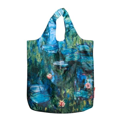 cedon-easy-art-bag-monet-seerosen-einkaufsbeutel-recycled-pet image 5