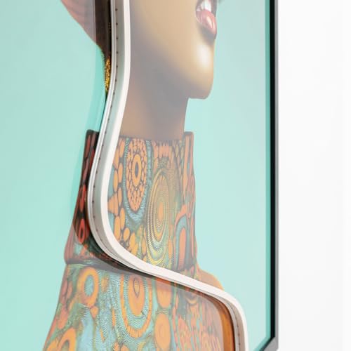 kare-design-wandbild-led-sun-hat-woman-80x80-cm-beleuchtetes-glasbild-gelb-mehrf image 8