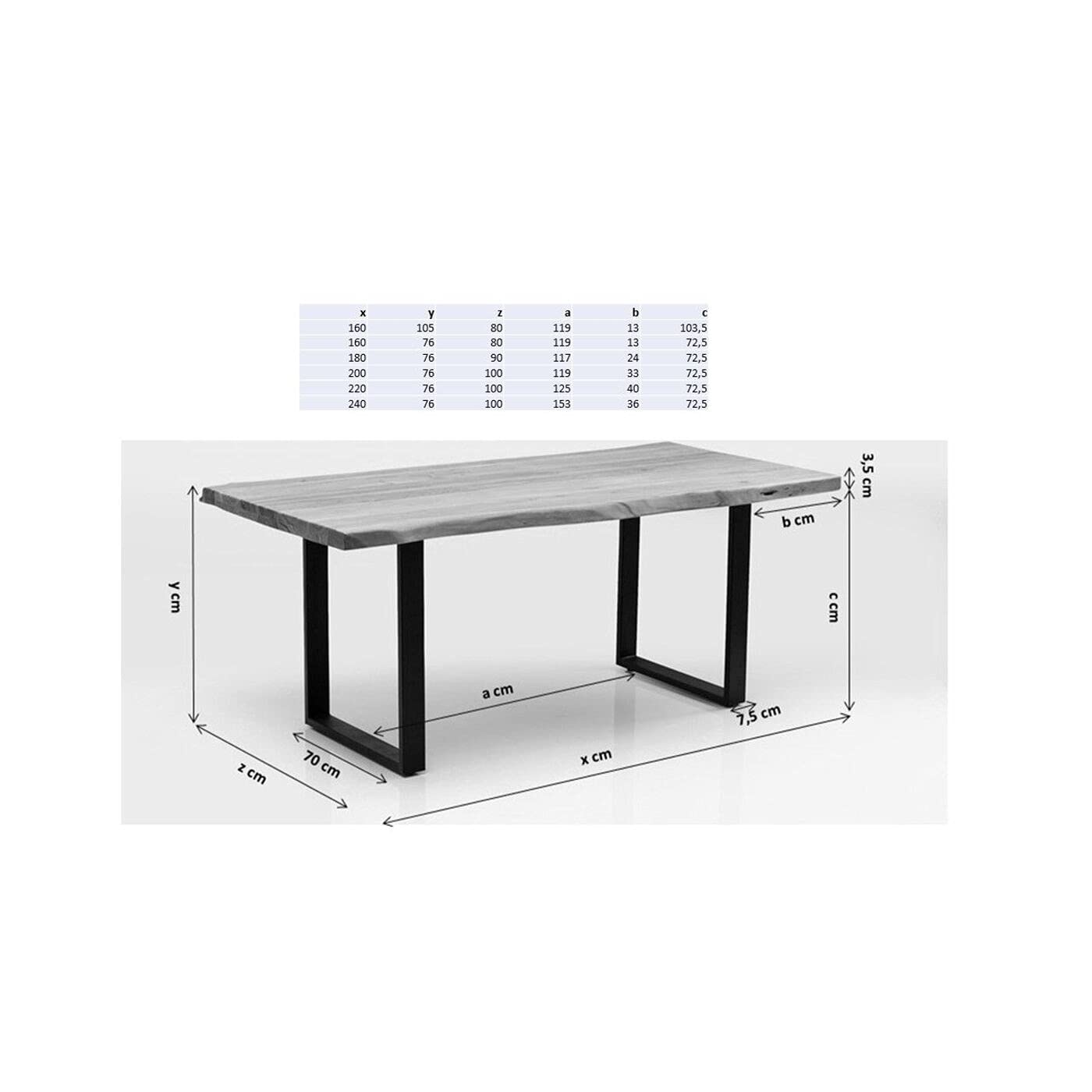 kare-design-jackie-esstisch-braun-eiche-massiv-160x80-cm-6-personen image 3