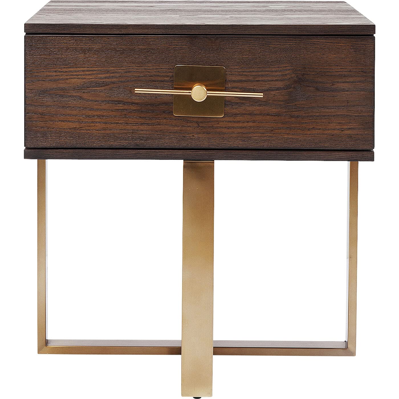 kare-design-kommode-osaka-braun-60x55x55-cm-holz-edelstahl image 6