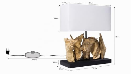 kare-design-tischlampe-nature-treibholz-tischleuchte-43x35x15-cm image 8