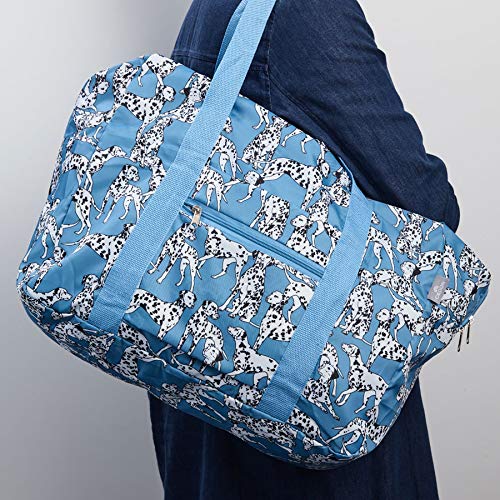 cedon-easy-travel-bag-black-and-white-dogs-weekender-47-x-20-x-37-cm image 3