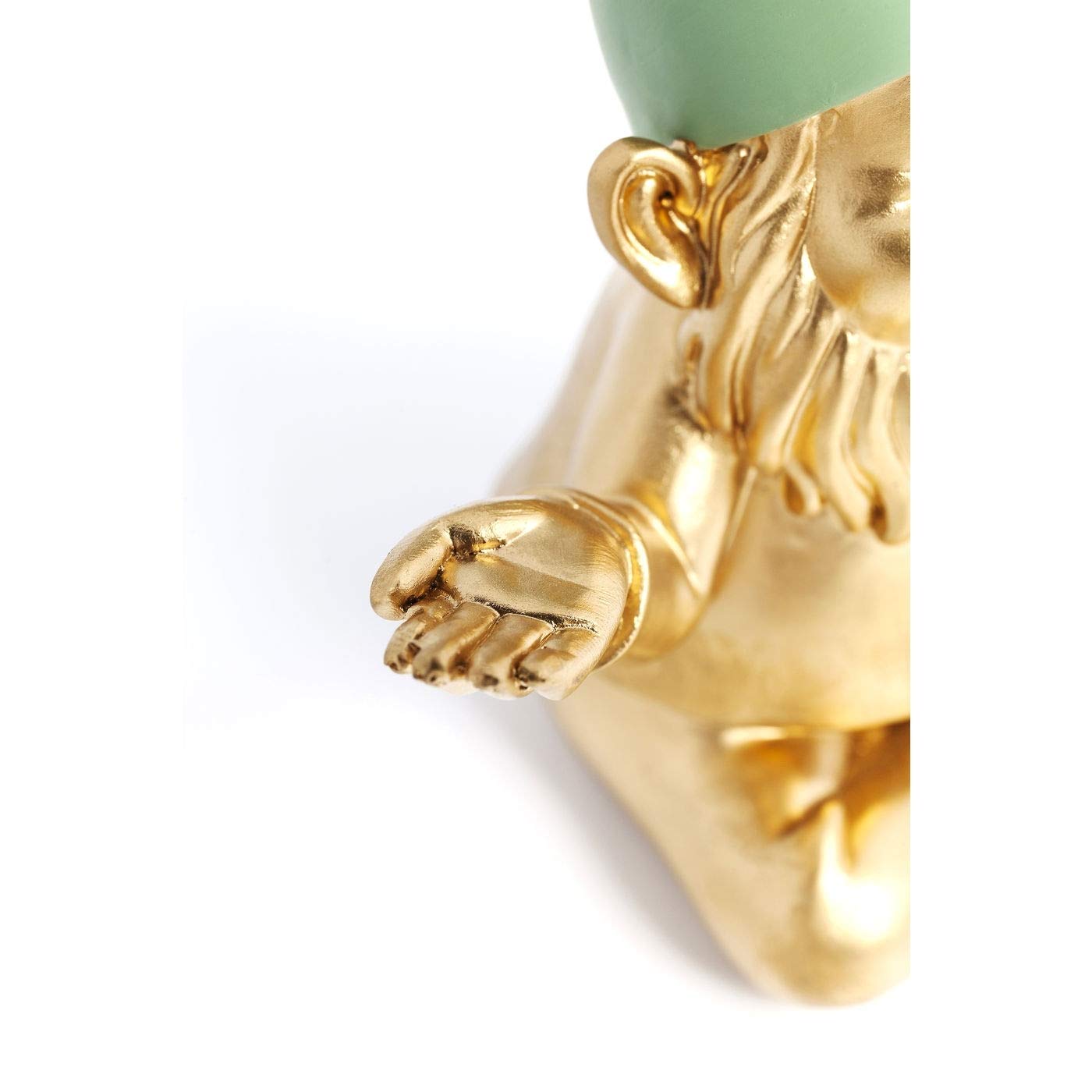 kare-design-zwerg-meditation-deko-figur-gold-gr-n-19x15x10-cm image 4