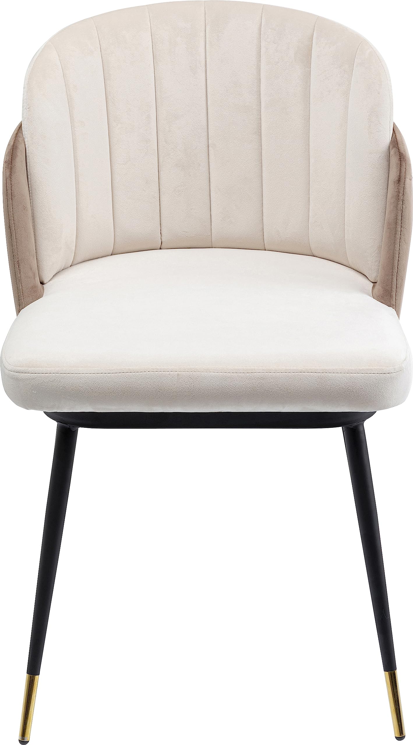 kare-design-stuhl-hojas-flitter-beige-esszimmerstuhl-polyester-81x52x58-cm image 7