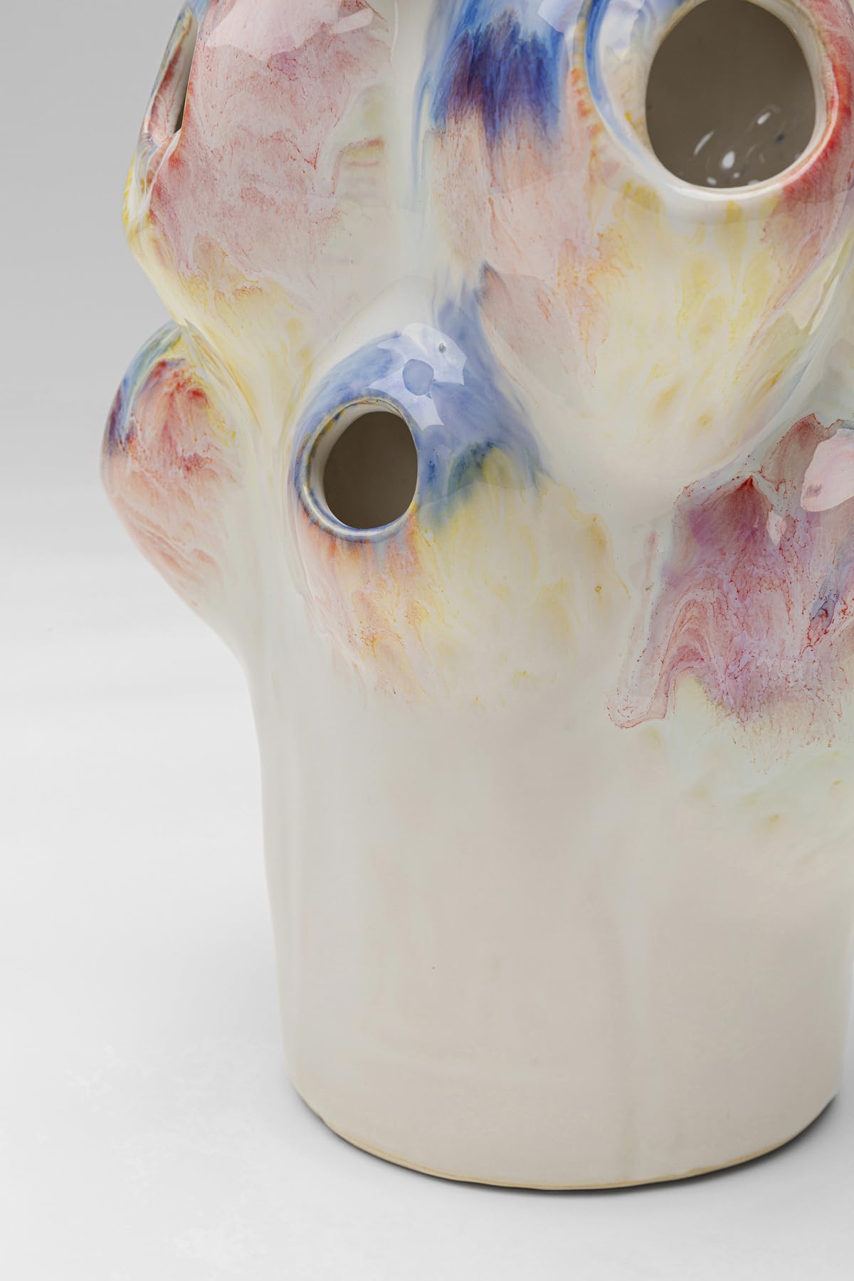 kare-design-vase-collina-39-cm-schlanke-keramik-blumenvase-mehrfarbig-handgefert image 5