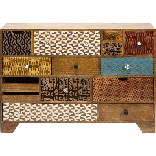 kare-design-kommode-soleil-14-sch-be-80x115x36cm-braun image 1