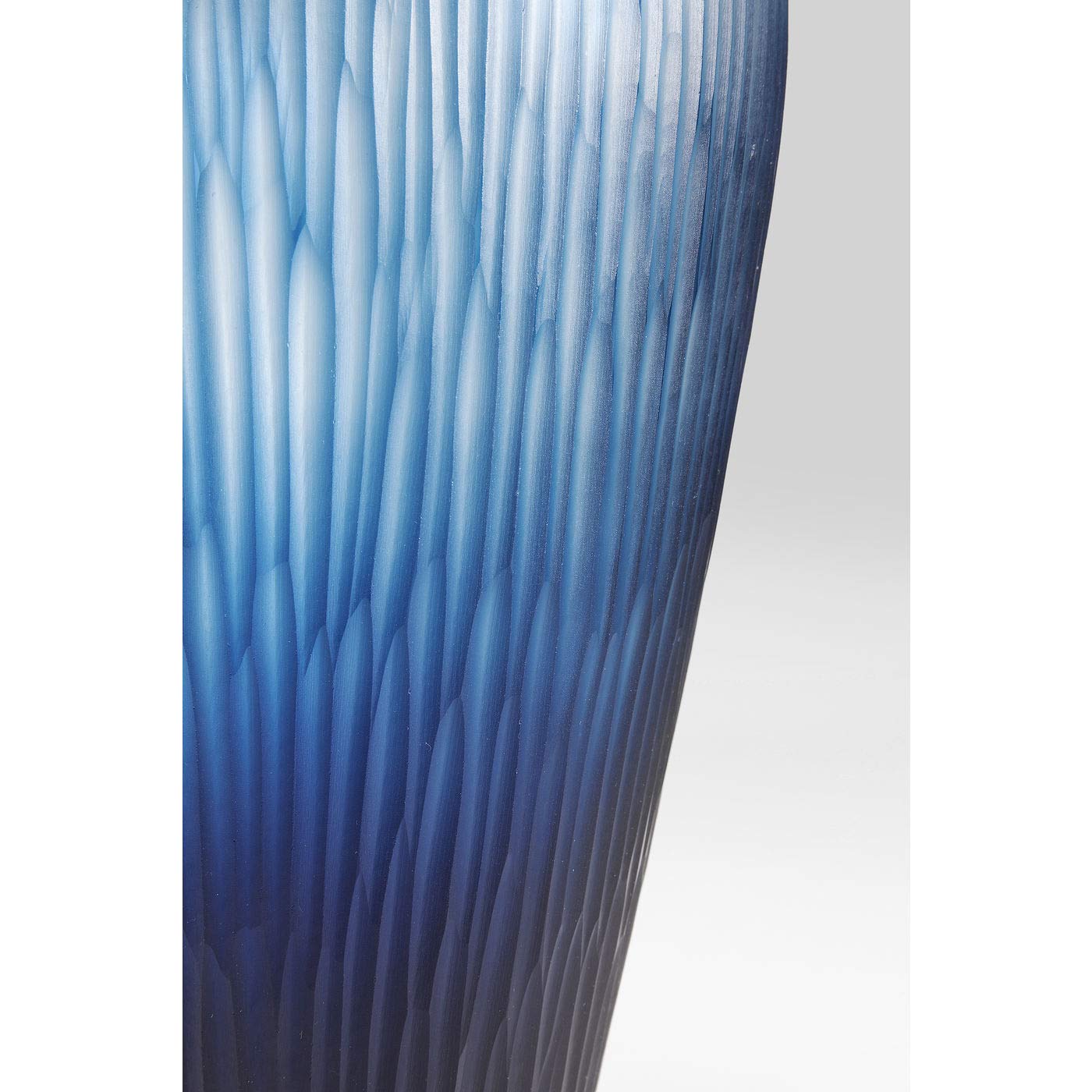 kare-design-vase-cutting-blue-taille-43-cm-bodenvase-mattglas-saphirblau image 4