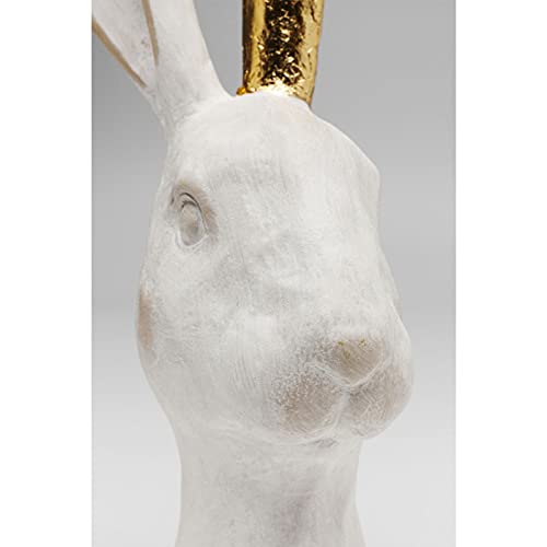 kare-design-bunny-deko-objekt-hase-wei-gold-30x12x11-cm image 8
