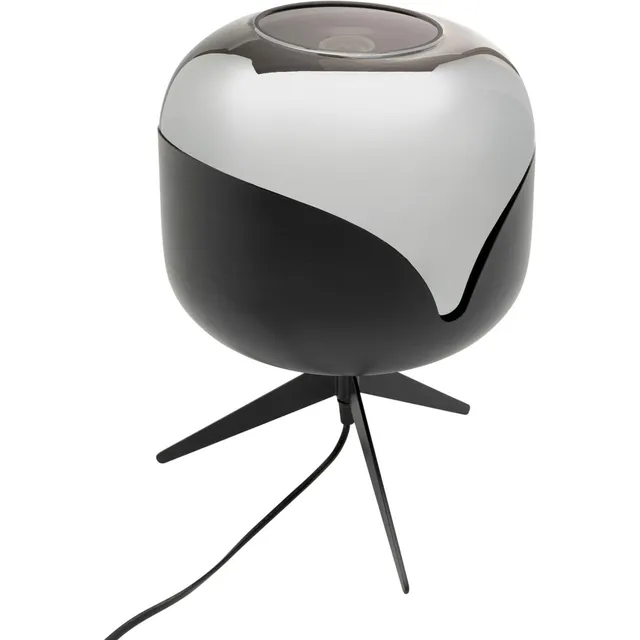 kare-design-smoke-goblet-ball-tischleuchte-schwarz-35x27x27-cm-stahl-e27 image 1