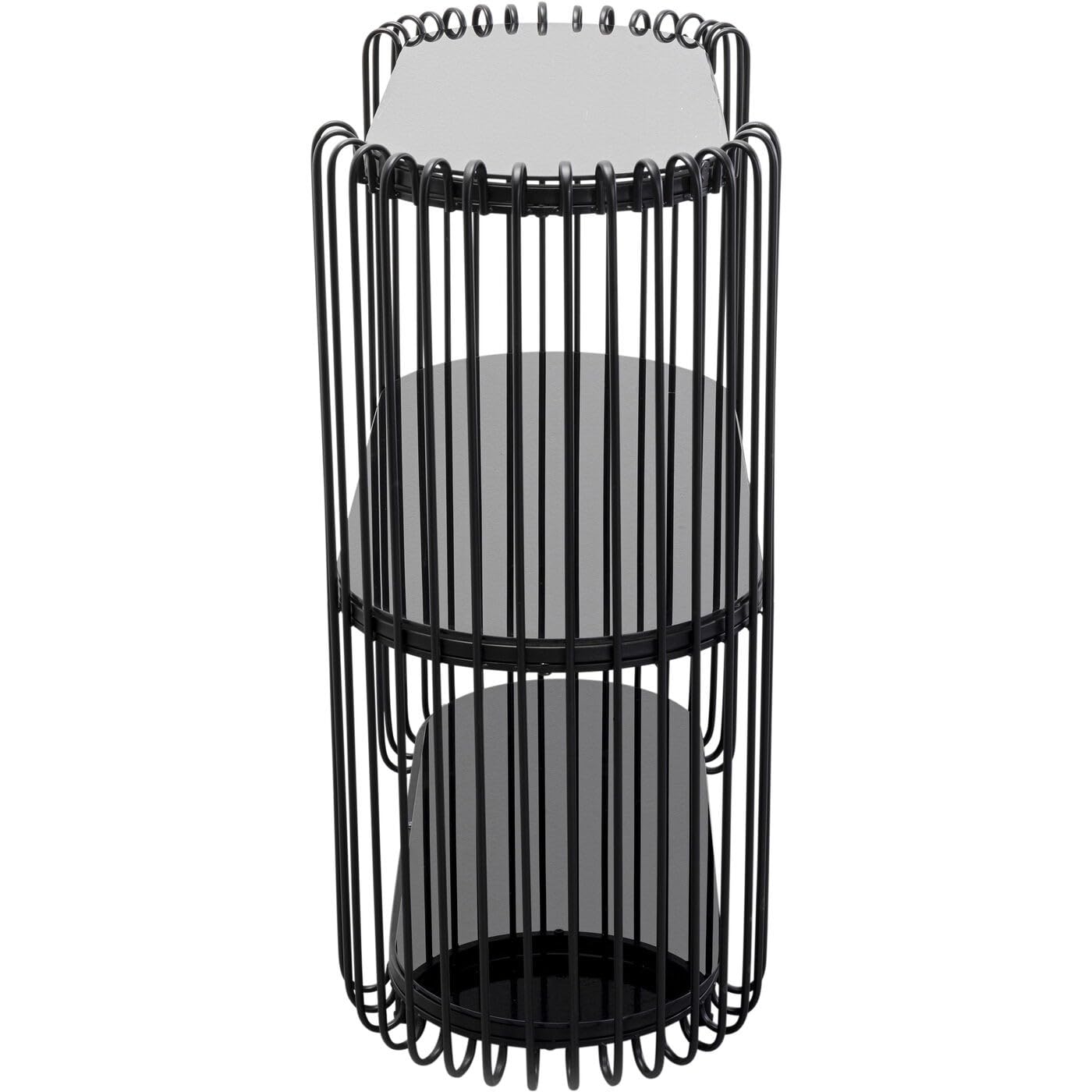 kare-design-wire-konsole-schwarz-78x81x37-cm-sideboard-mit-esg-glas image 5