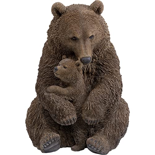 kare-design-cuddle-bear-family-deko-figur-braun-handbemalt-81x88x68-cm image 8