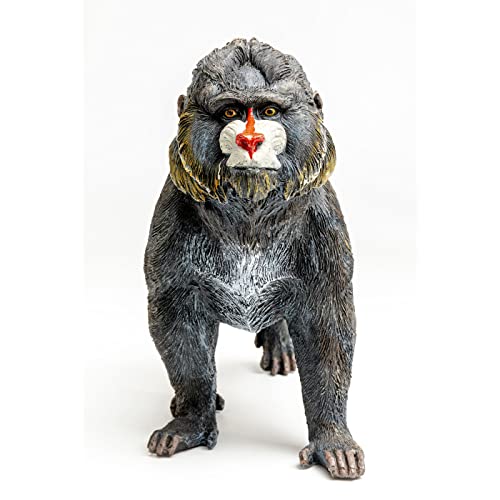 kare-design-figur-walking-mandrill-47cm-deko-skulptur-37x47x19cm-bunt image 5
