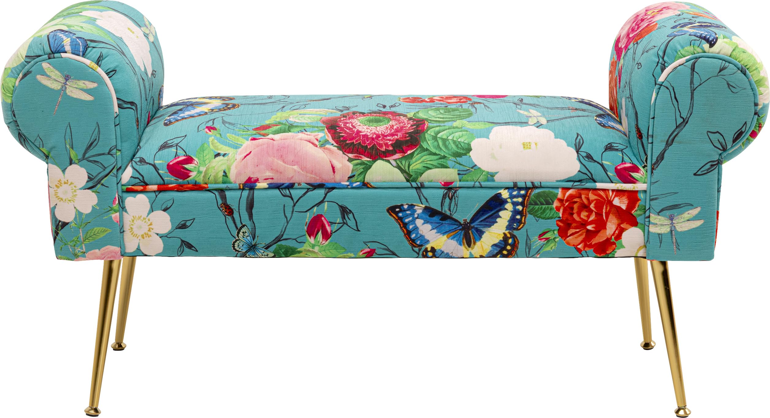 kare-design-wing-flower-fever-sitzbank-gelb-mit-blumen-motiv-sitzh-he-39-cm image 6