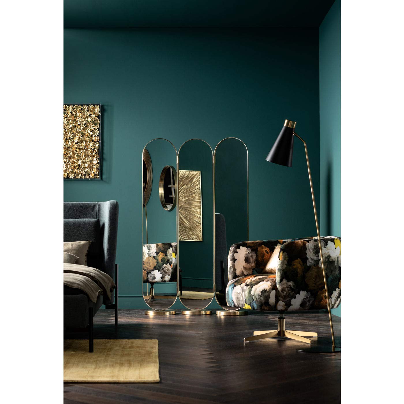 kare-design-swing-paravent-raumtrenner-gold-spiegel-166-x-106-x-31-cm image 2