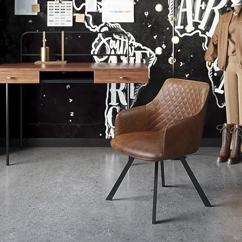 kare-design-drehstuhl-coco-braun-esszimmerstuhl-360-drehbar-84x53x60cm image 8
