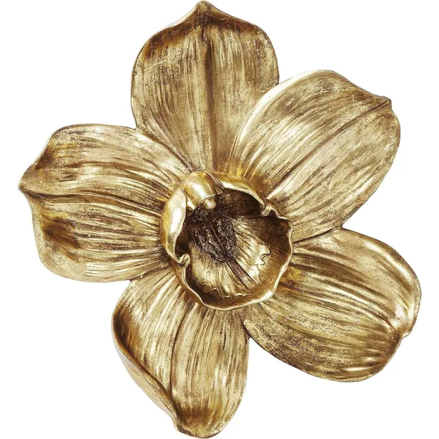 kare-design-orchid-wandobjekt-gold-44x40x12-cm image 1