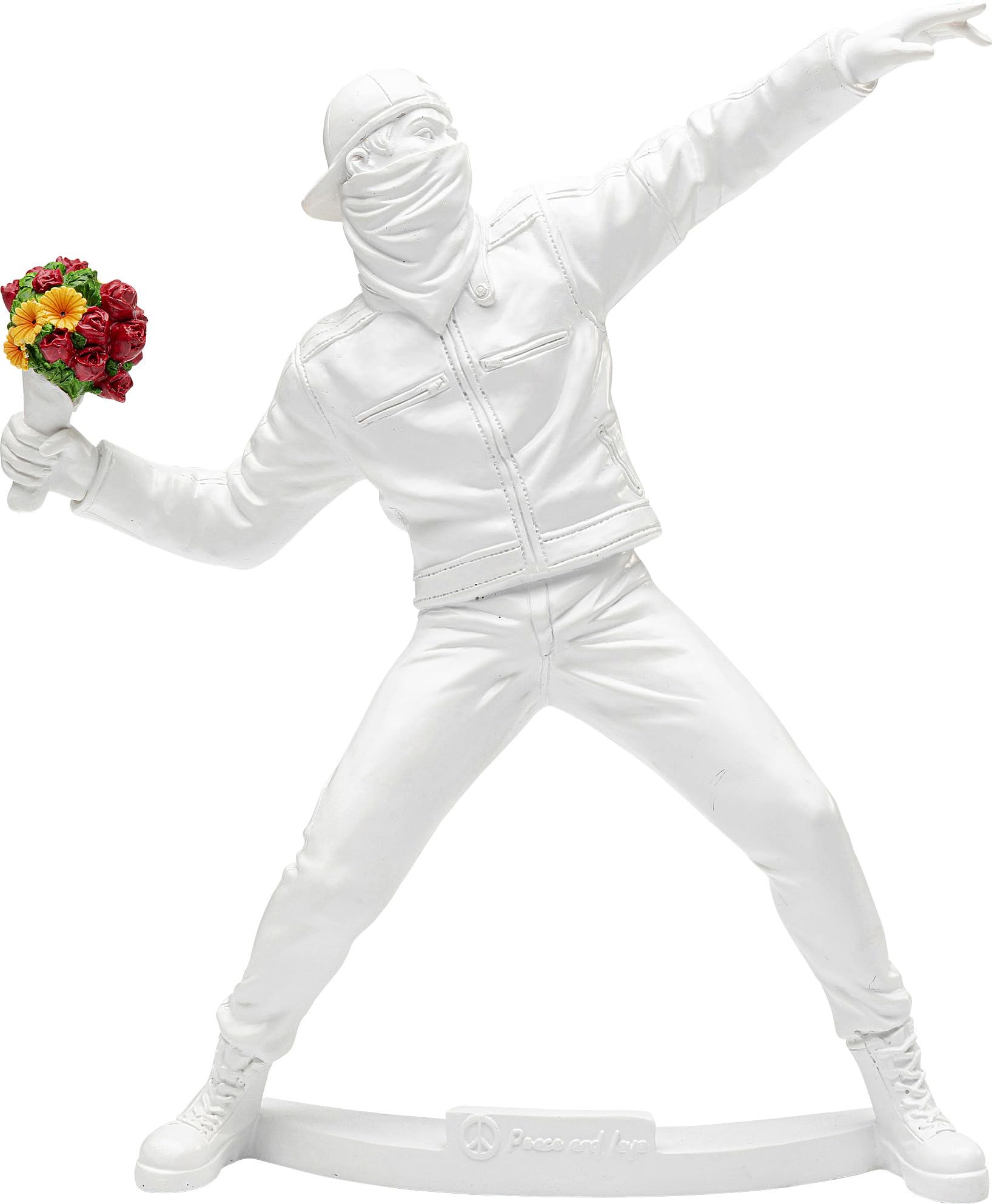 kare-design-deko-figur-street-art-bouquet-wei-67x42x24-cm image 6