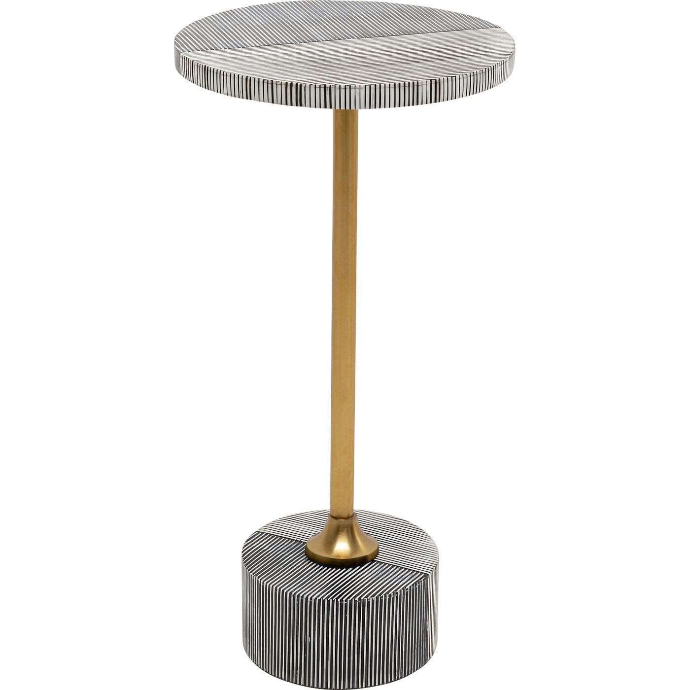 kare-design-beistelltisch-domero-chess-wei-schwarz-rund-50x25x25-cm image 7