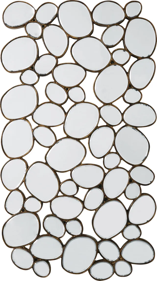 kare-design-spiegel-water-drops-copper-wandspiegel-135x78x3-5cm image 1