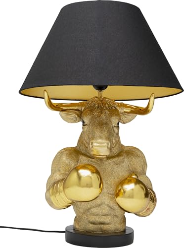 kare-design-boxer-bull-tischleuchte-gold-schwarz-statement-leuchte-e27 image 8