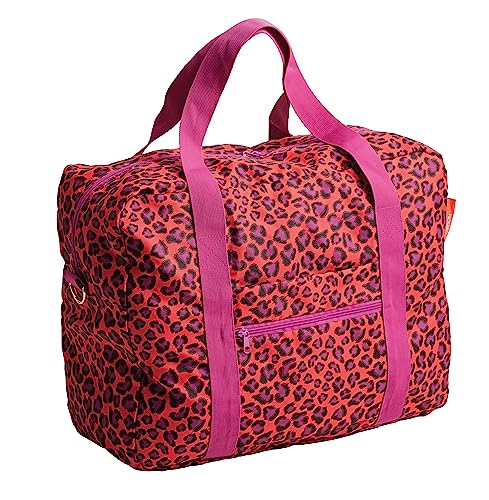 cedon-easy-travel-bag-leo-rot-faltbare-reisetasche image 2