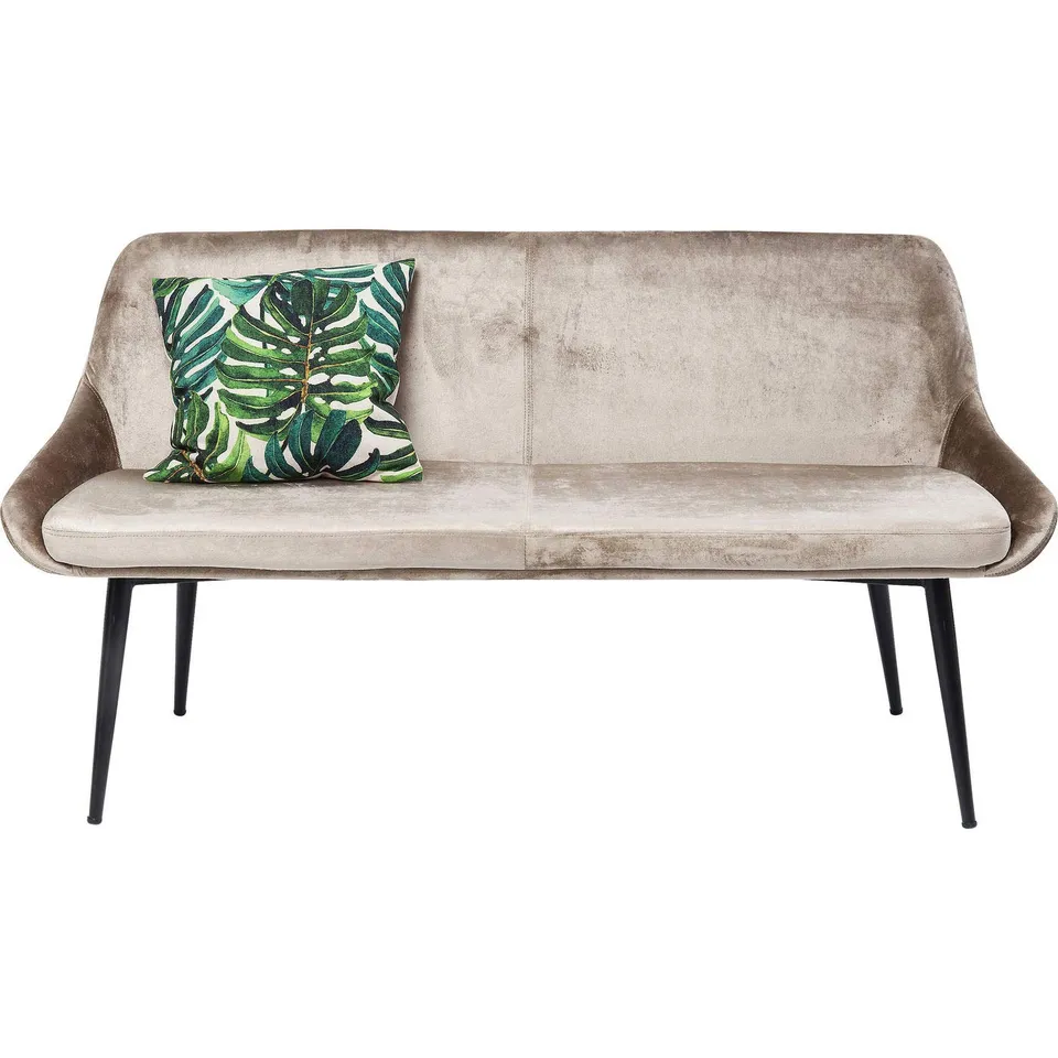 kare-design-bank-east-side-polsterbank-154x64-cm-in-grau-samtoptik-mit-stahlf-en image 1