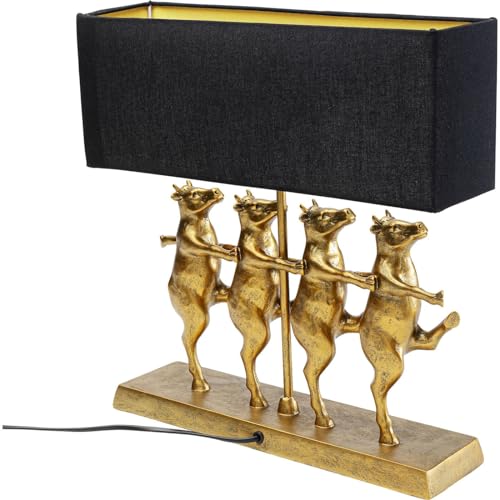 kare-design-dancing-cows-tischlampe-schwarz-gold-43-5-cm image 8
