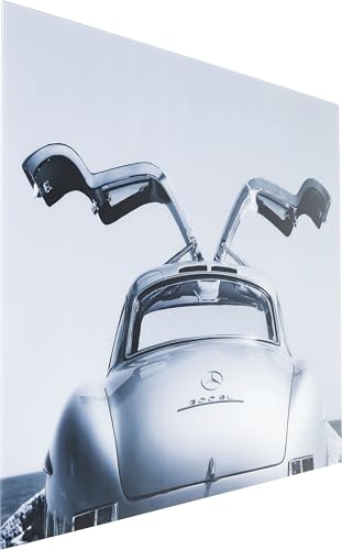 kare-design-glasbild-oldtimer-grau-wandkunst-automotiv-80x120-cm image 8