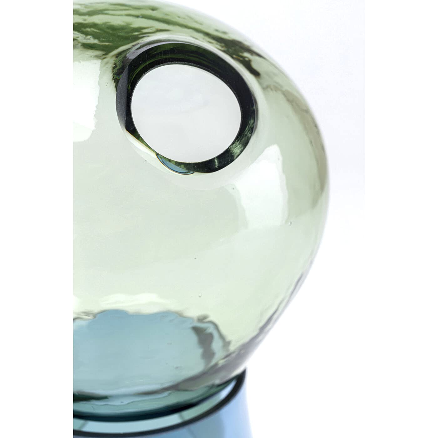 kare-design-vase-skittle-28-cm-blumenvase-blau-gr-n-glas-handarbeit image 4