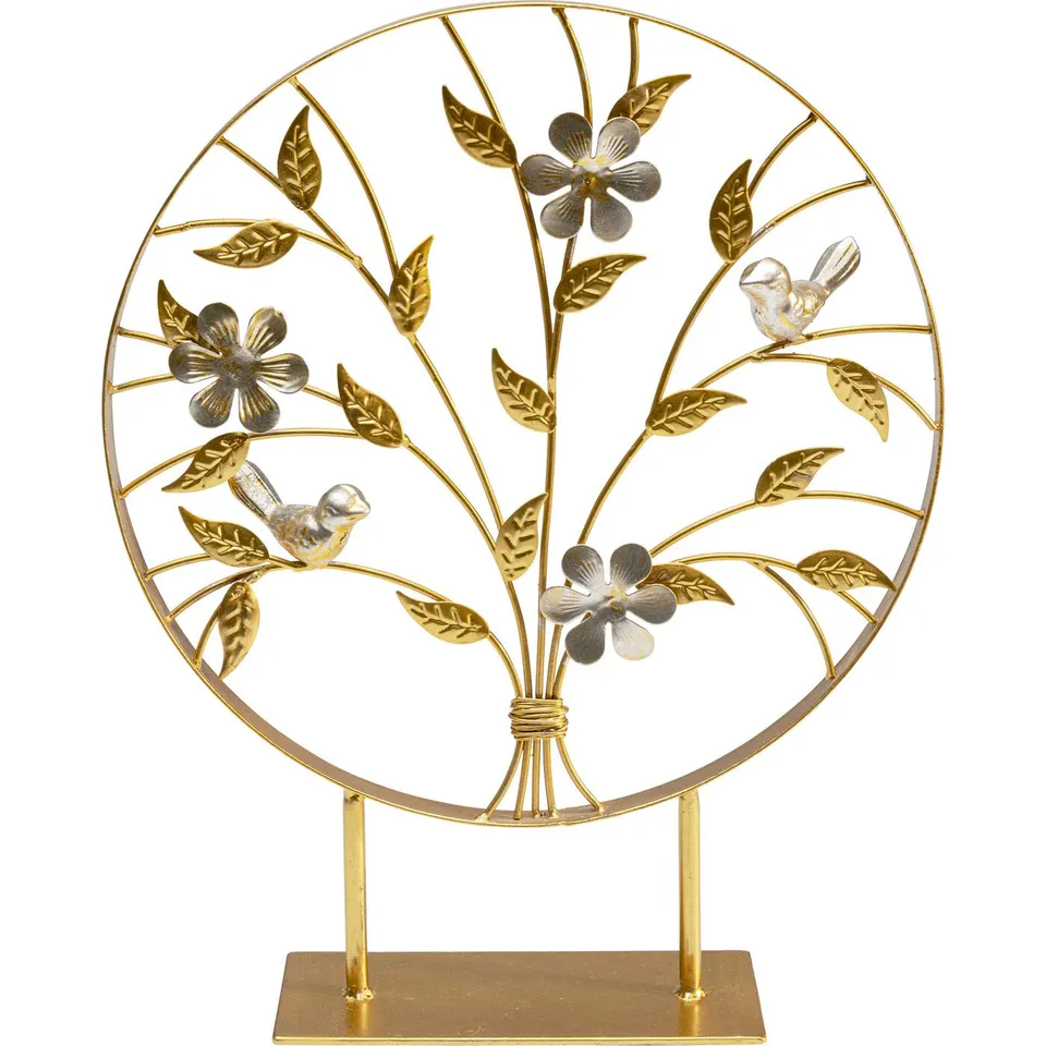 kare-design-deko-objekt-singing-birds-gold-38-cm image 1