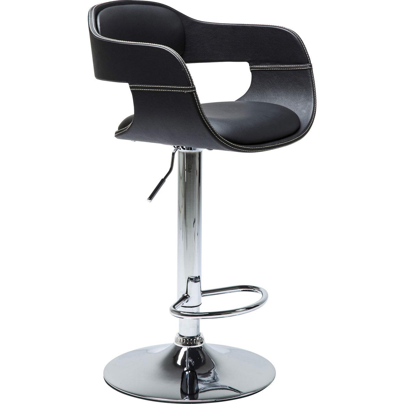 kare-design-barhocker-costa-schwarz-105x49x47-cm-h-henverstellbar image 1