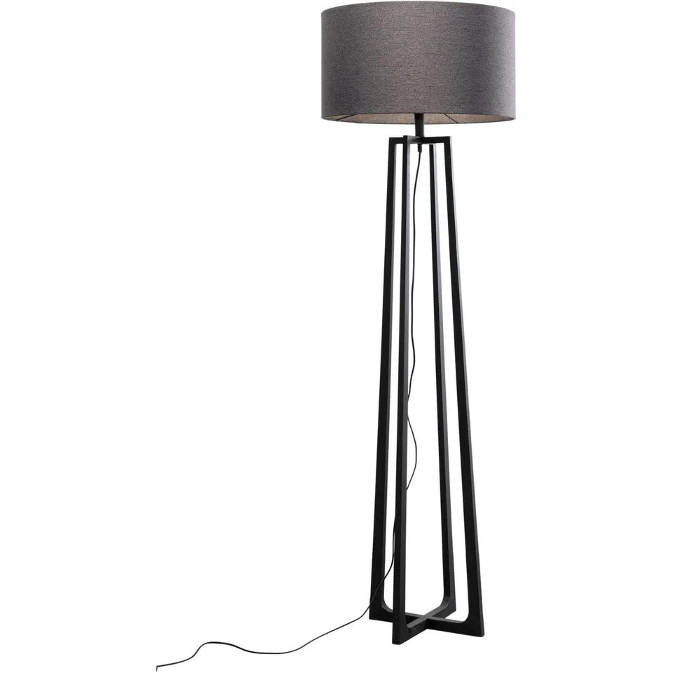 kare-design-stehlampe-timon-schwarz-stehleuchte-160x50x50-cm-stahl-seide image 1