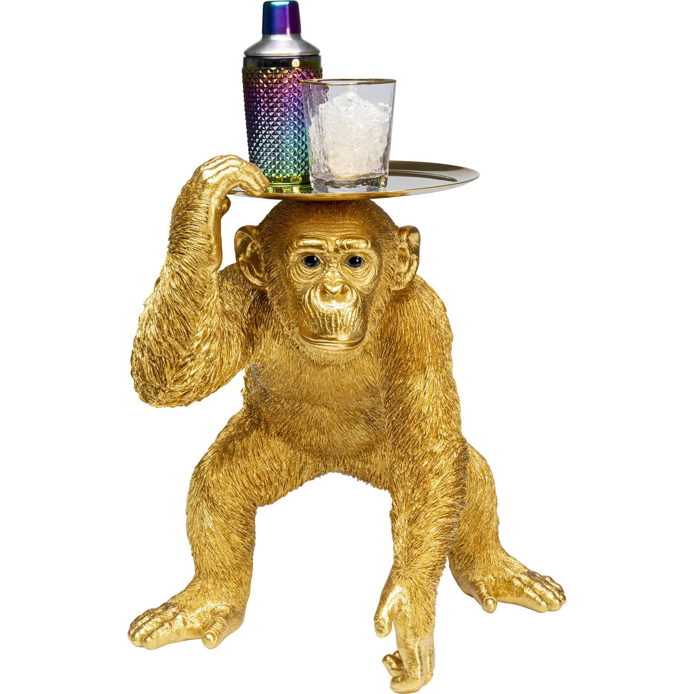 kare-design-butler-playing-chimp-deko-figur-gold-52-cm-mit-tablett image 3