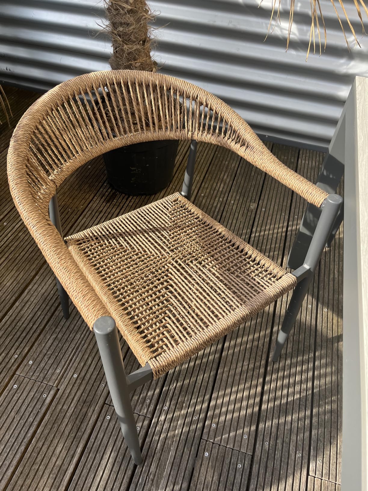 Super bequem auf dem Balkon