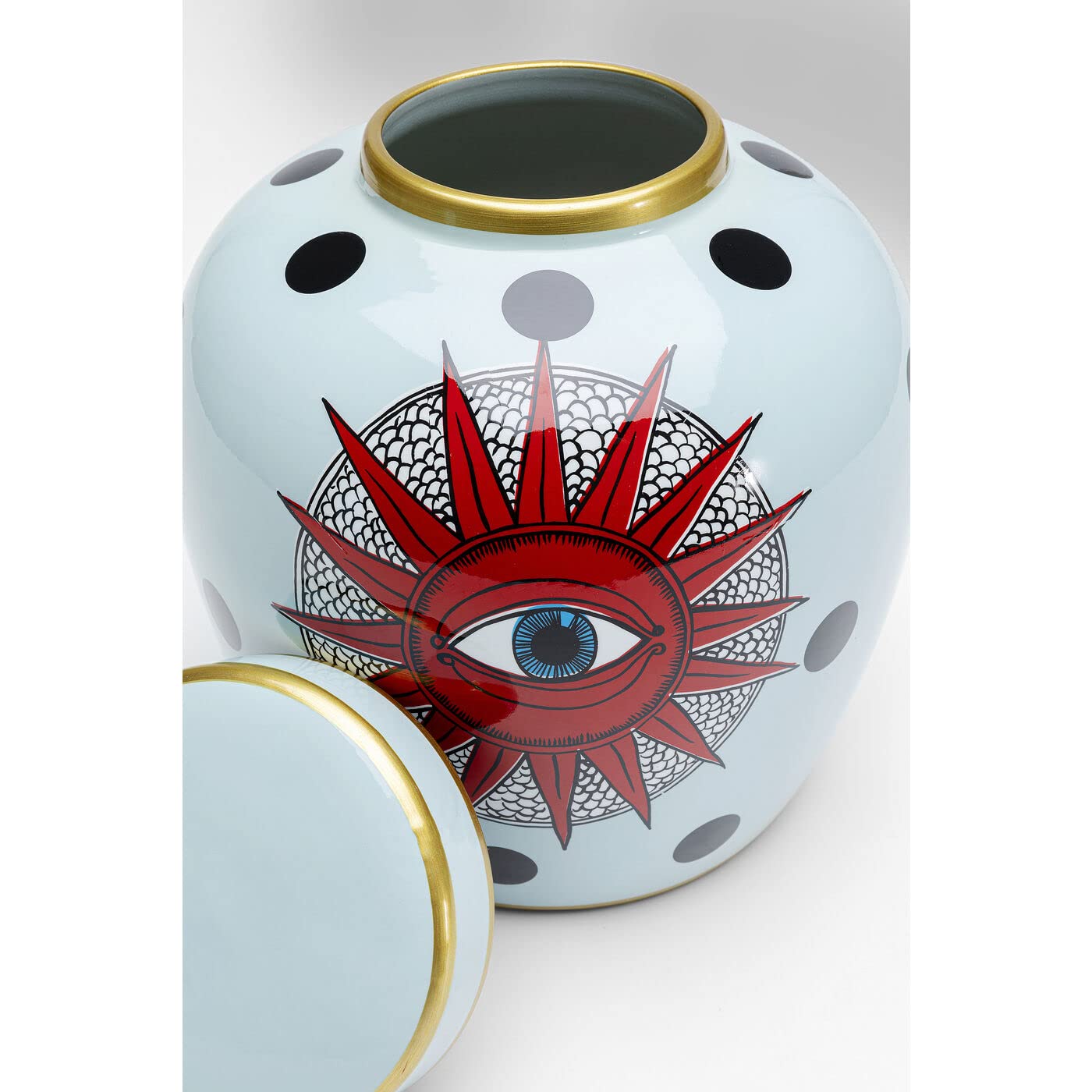 kare-design-deko-dose-magic-eye-blau-porzellan-22-cm image 4
