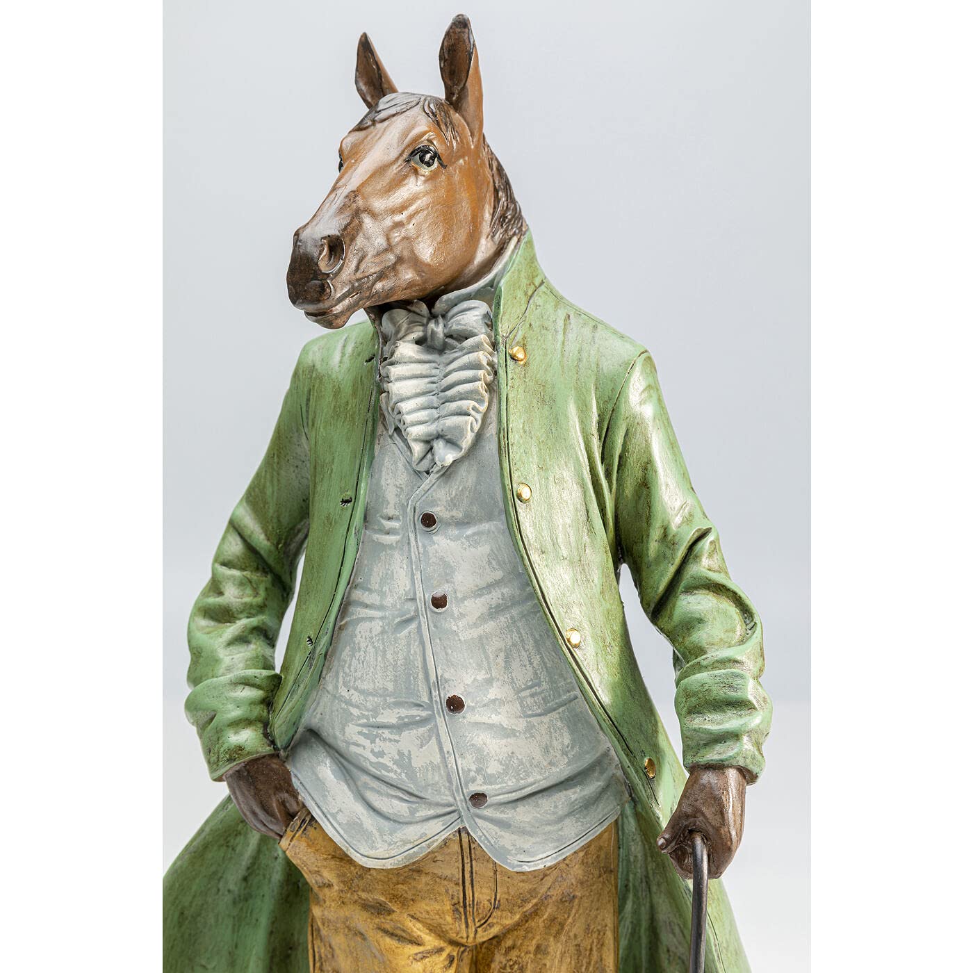 kare-design-figur-sir-horse-standing-deko-pferd-44x17x13-cm-gr-n-bunt image 4