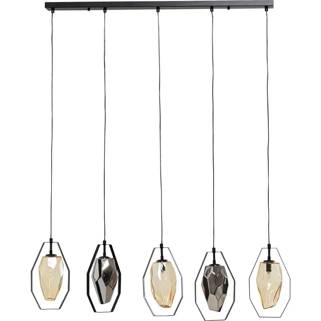 kare-design-h-ngelampe-diamond-fever-dining-schwarz-moderne-h-ngeleuchte-130-cm- image 1