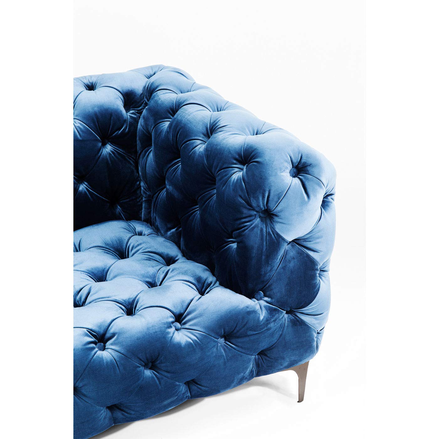 kare-design-sofa-look-2-sitzer-blau-samtoptik-77x178x90-cm image 8