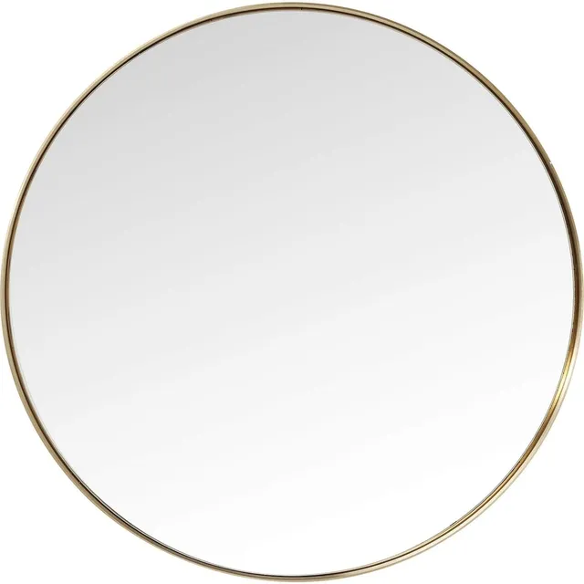 kare-design-curve-mo-brass-gold-wandspiegel-rund-100-cm image 1