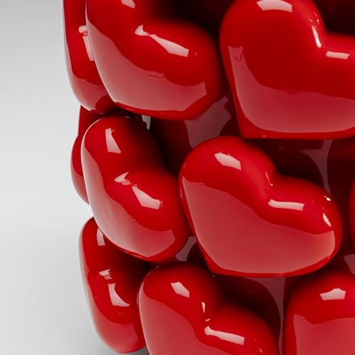kare-design-vase-hearts-rot-porzellan-vase-33x21-cm-herzdesign image 8