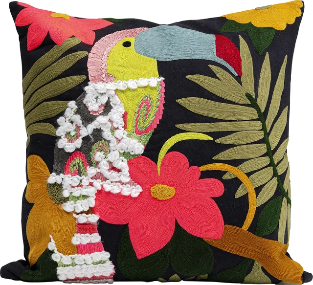 kare-design-kissen-tropical-45x45cm-bunt-wolle-baumwolle image 1
