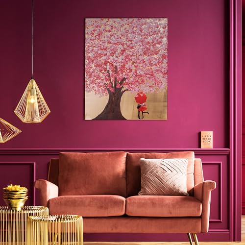 kare-design-bild-touched-flower-couple-gold-pink-wandbild-100x80-cm-mit-rahmen image 7