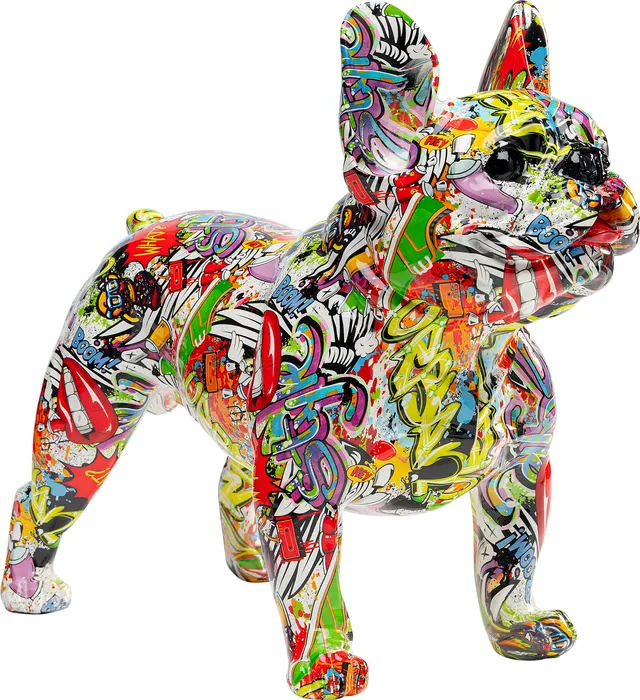 kare-design-comic-dog-franz-sische-bulldogge-deko-figur-50-cm image 1