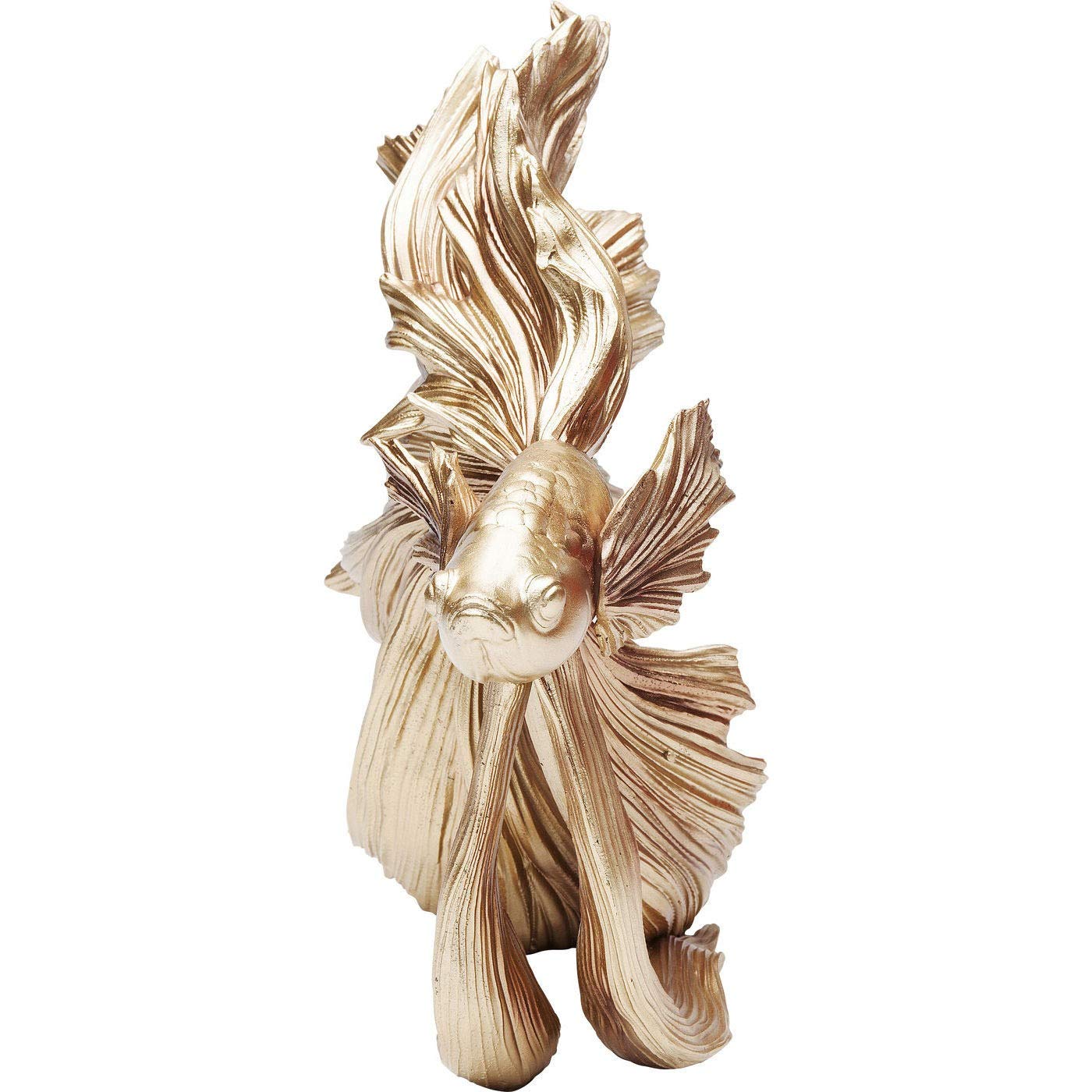 kare-design-deko-figur-betta-fish-fisch-gold-27x24x14-cm image 4
