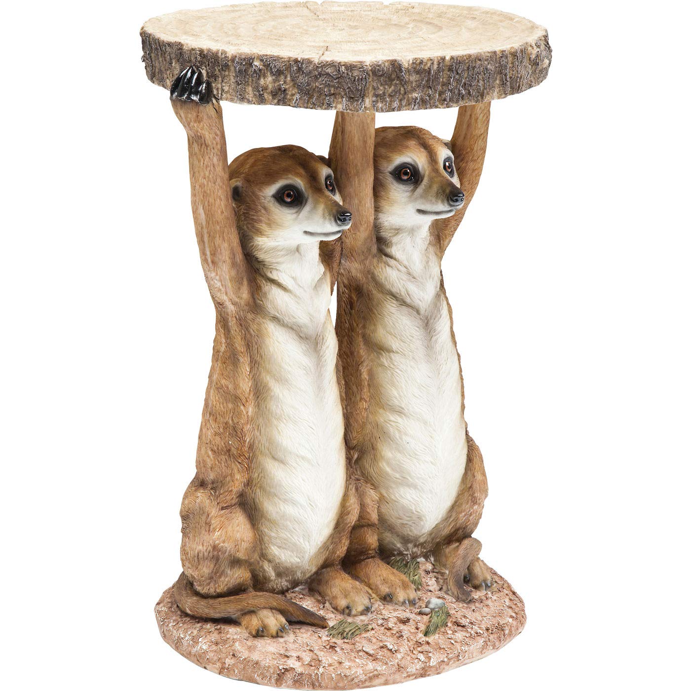 kare-design-beistelltisch-meerkat-braun-couchtisch-mit-erdm-nnchen-52x35x33-cm image 4